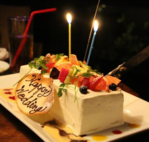 デコレーションハッピーケーキ